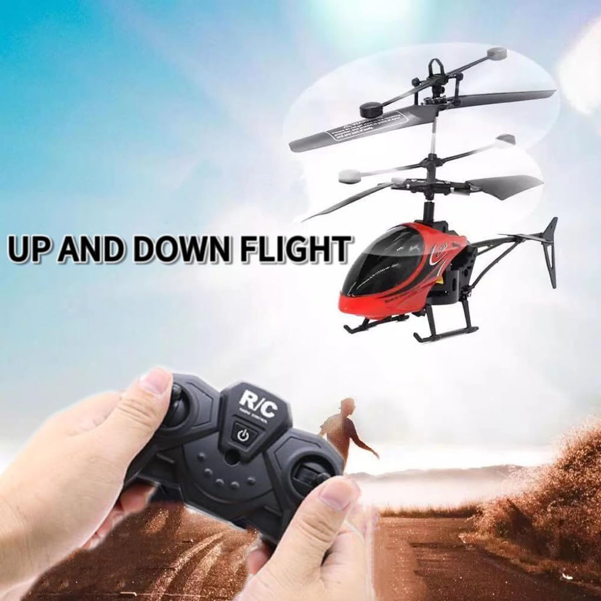 Rc Helicopter Large - Helikopter Remote Control 2 Saluran, Pesawat