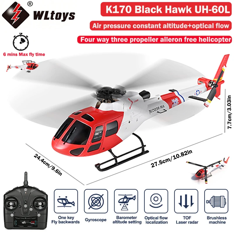 Helikopter RC WLtoys 4CH K150- - Rc Helicopter Gas ulasan dan harga