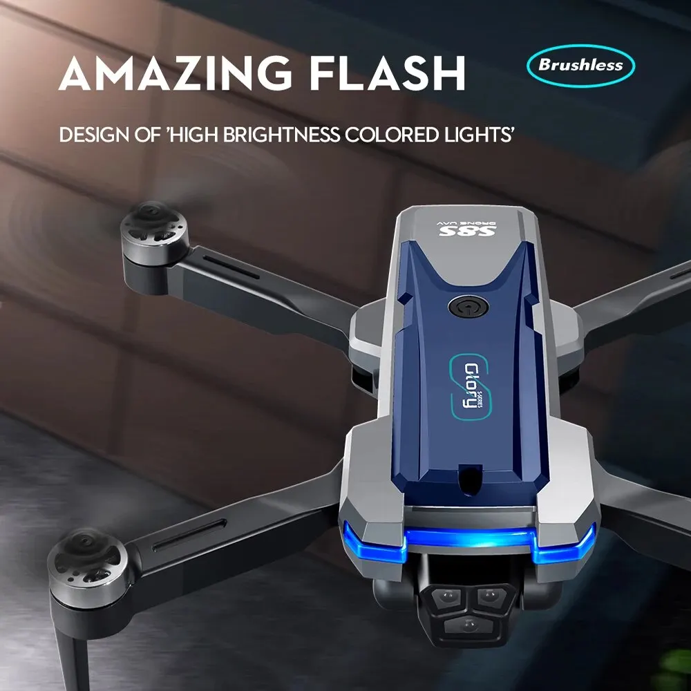 S8S Drone lipat 5G Wifi 8K HD, - Rc Helicopter Electric ulasan dan harga